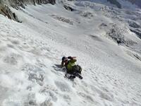 Ecole de neige - arrêt de glissade Ecole de neige - arrêt de glissade